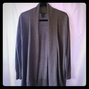 Ann Taylor Gray Cardigan